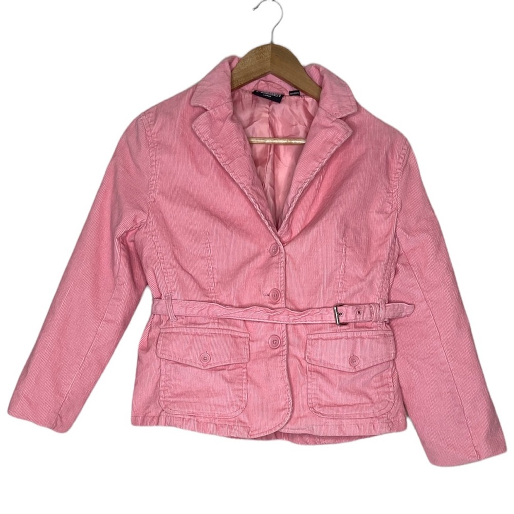 Steve & Barry’s Pink Corduroy Jacket Size Large